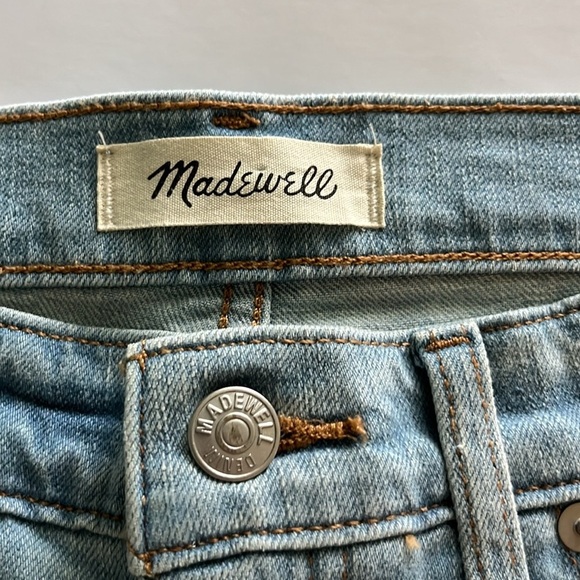 Madewell High Rise Denim Shorts Size 29 - Picture 9 of 16